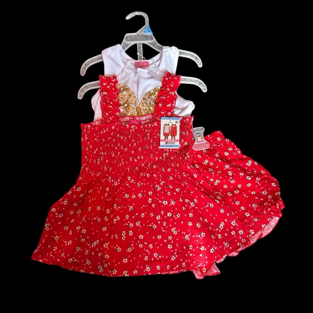 NEW Girls 3 Piece Summer Set (6/6X)
